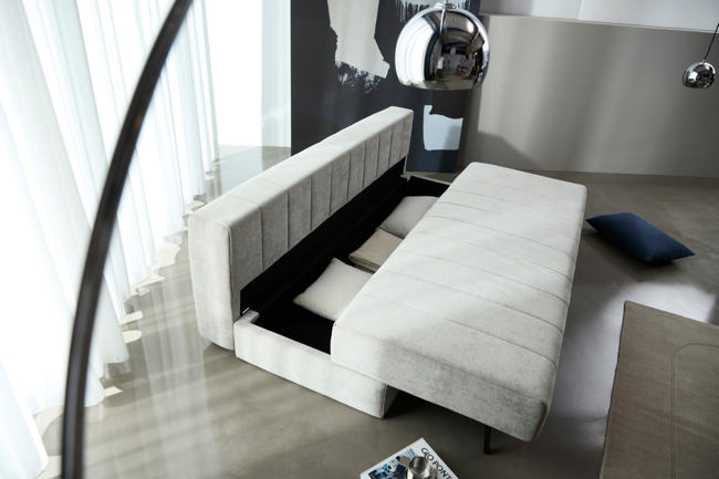 Innovation Living sofa bed in a living room