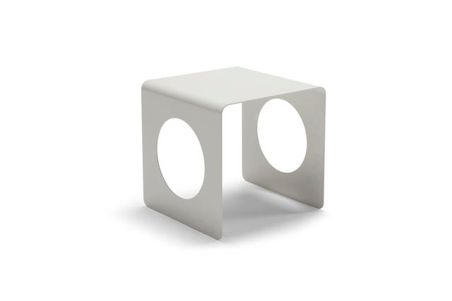 Geobau Table Grey White