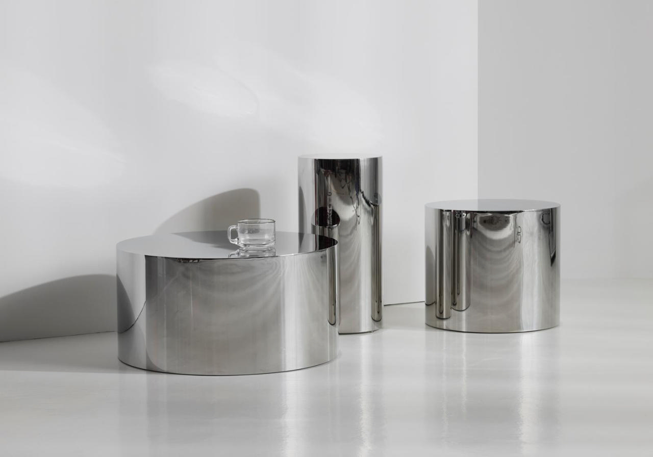 Tin Drum Table Ø40