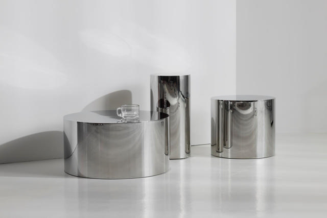 Tin Drum Table Ø60