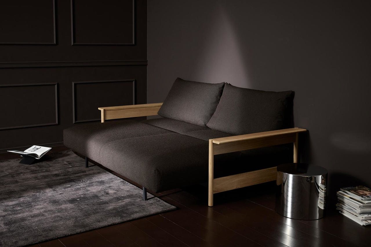 Malloy Wood Ottoman