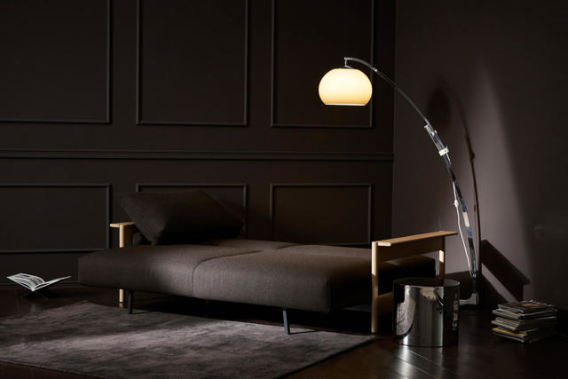 Malloy Wood Ottoman