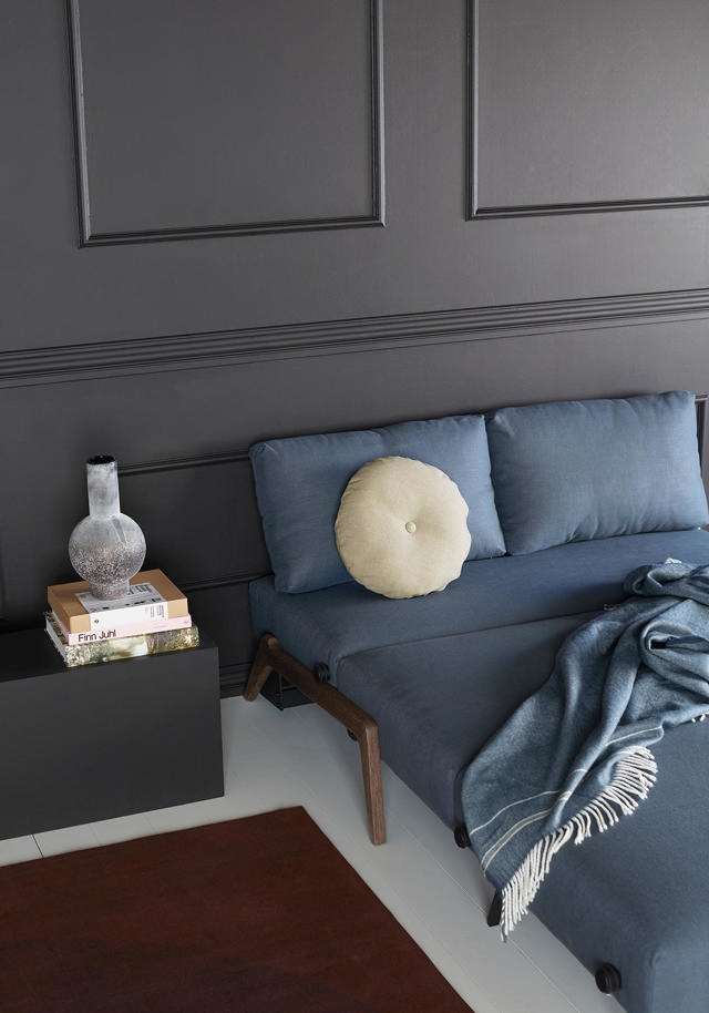 ILB 500 140 Sofa Bed Smoked Oak