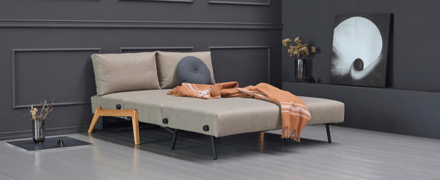 ILB 500 160 Sofa Bed Lacquered Oak