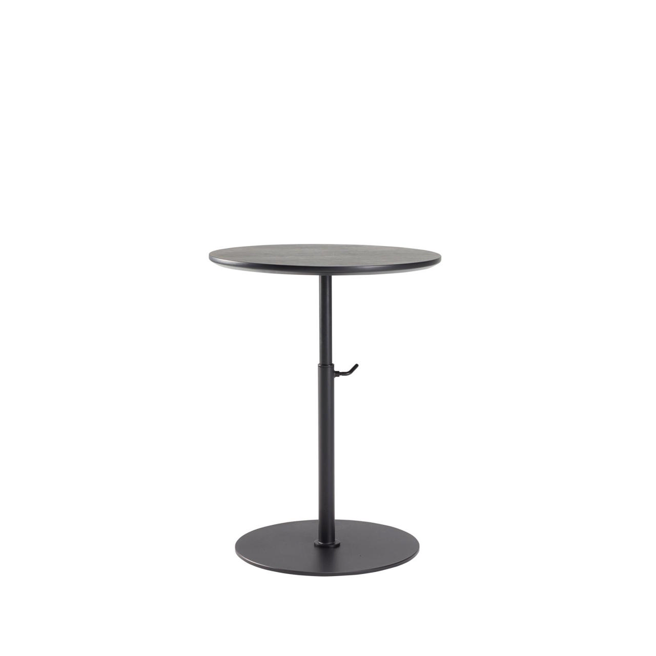 Kiffa Table Ø45 Black Oak Veneer
