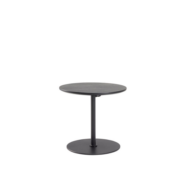 Kiffa Table Ø45 Black Oak Veneer