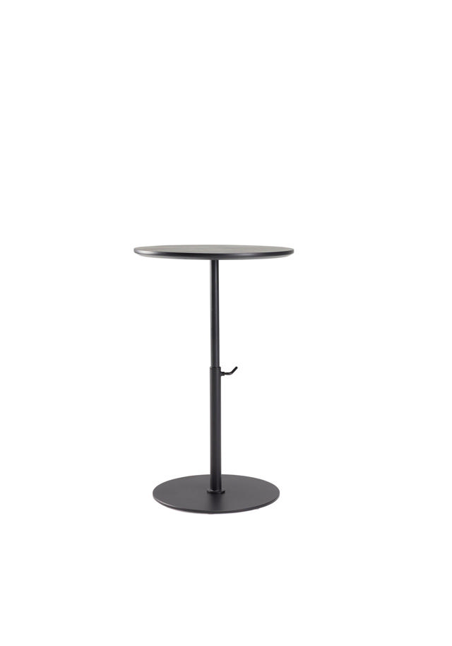 Kiffa Table Ø45 Black Oak Veneer