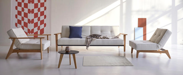 Nordic Table Ø70 Black Oak Veneer